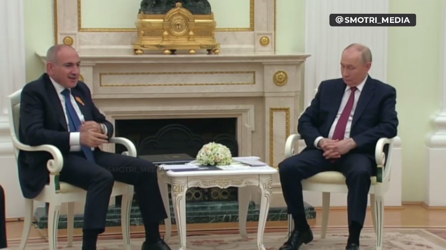 Пашинян потролив Путіна "надлишком" демократії у Вірменії